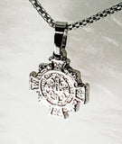 NECKLACE- 'GOODNESS & KINDNESS' STAINLESS STEEL ST BENEDICT MEDAL NECKLACE SSB301
